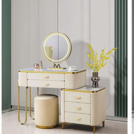 Coiffeuses Topaze dorée