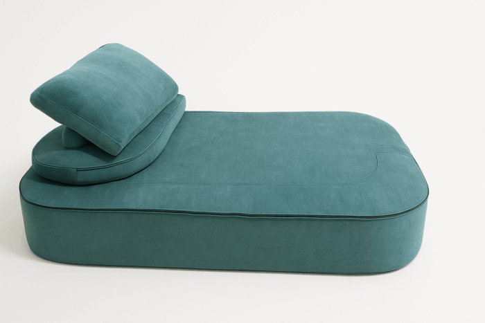 Sofa Cocoon Bleu canard