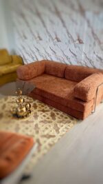 Sofa bed loungo pailleté